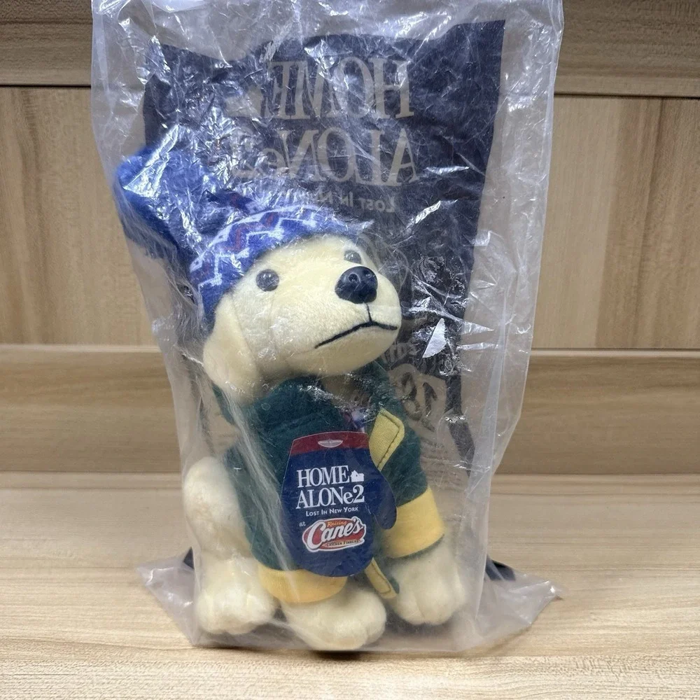 Raising Canes HOME ALONE 2 PLUSH Kevin Lost in New York Stuffed Toy Dog‎ 2017